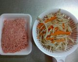 5分で簡単!ひき肉入りきんぴらごぼう☆作り方1写真