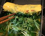 お弁当に簡単☆たっぷり三つ葉の玉子焼き作り方7写真