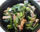 超簡単！5分で一品追加！小松菜の煮びたし作り方4写真