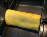 お弁当に簡単☆たっぷり三つ葉の玉子焼き作り方10写真