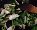 茄子とピーマンのにんにく味噌炒め作り方3写真