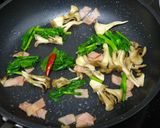 のらぼう菜の簡単和風パスタ☆作り方5写真