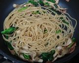 のらぼう菜の簡単和風パスタ☆作り方6写真