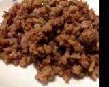 甘辛♪うちの肉そぼろ作り方5写真
