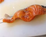簡単！サーモンのたまり醤油焼き^^作り方3写真