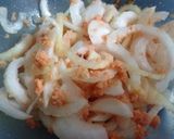 新玉ねぎと鮭の和え物作り方2写真
