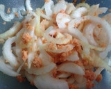 新玉ねぎと鮭の和え物作り方2写真