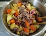 ★圧力鍋とすき焼きのたれで＊肉じゃが＊♪作り方2写真