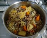 ★圧力鍋とすき焼きのたれで＊肉じゃが＊♪作り方7写真
