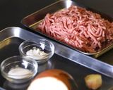 ふわとろ肉団子のたね。作り方1写真