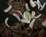 牛肉とにんにくの芽のオイスターソース炒め作り方5写真