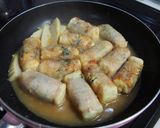 豚肉のお豆腐巻き甘味噌味作り方10写真