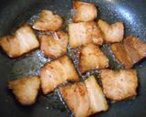 味噌漬けベーコンのチーズ焼き作り方3写真