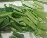簡単青菜炒め作り方1写真