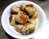 【鍋に】ふんわり焼つくね～はんぺん入り～作り方7写真