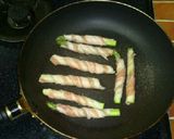 簡単巻くだけ!アスパラガスの豚バラ肉巻き作り方3写真