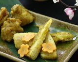 簡単！筍と鶏の柚子胡椒風味の天ぷら作り方8写真