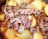 我が家の定番すき焼き風肉じゃが作り方6写真