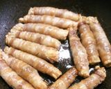 しゃぶしゃぶ肉でえのき巻き巻き☆作り方4写真