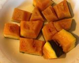 新玉とかぼちゃのグラタン。甘め♪作り方1写真