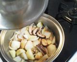 新じゃがと根菜の煮物作り方5写真