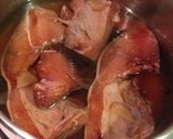 ブリカマとタケノコの煮つけ作り方1写真