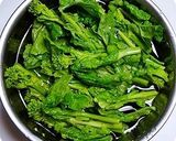 差が出る！菜の花の下処理＠50℃洗い作り方2写真