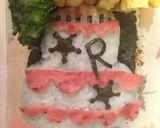 キャラ弁誕生日ケーキ作り方2写真