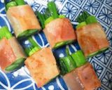 みどり野菜のベーコン巻き作り方4写真