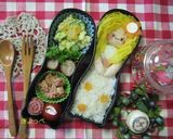 お弁当箱DEドレッシーガール♪作り方28写真