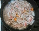 15分簡単 旨っ豚バラ肉と根菜の煮物副菜作り方7写真