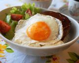 ランチに☆ロコモコ丼作り方7写真