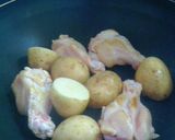 新じゃが・アスパラ・鶏肉の味噌バター作り方4写真