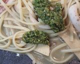 【石橋】旬！イカと竹の子のジェノベーゼ！作り方11写真