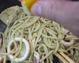 【石橋】旬！イカと竹の子のジェノベーゼ！作り方12写真