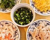 旨胡麻だれで♡野菜いっぱいサラダうどん作り方2写真