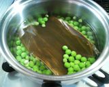 玄米のグリンピースご飯作り方2写真