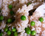 玄米のグリンピースご飯作り方5写真