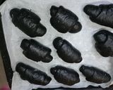 黒糖と竹炭パウダーでふわふわ真っ黒パン！作り方8写真