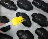 黒糖と竹炭パウダーでふわふわ真っ黒パン！作り方9写真