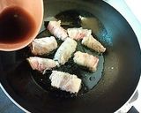 旬菜 巻き巻き、タケノコの牛肉巻き☆☆作り方7写真