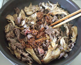 お弁当に✿醤油麹で牛肉と舞茸の旨炒め☆作り方4写真