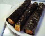 《鶏とたまご》彩り✿親子ロール作り方3写真