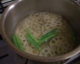 レンコンといんげんの胡麻和え作り方3写真