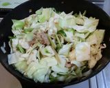 ☆キャベツと豚ひき肉のピリ辛炒め☆作り方4写真