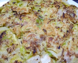 簡単☆小麦粉とほんだしのお好み焼き作り方5写真