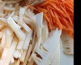 ♪炊飯器まかせのおこげができる筍ごはん♪作り方2写真