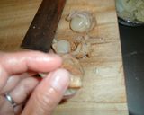 ホタテと明太子の焼きうどん作り方1写真