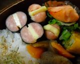 ✿チーズをはさんだ海苔巻ウインナー✿作り方7写真