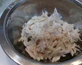 我が家の『ささみ豆腐サラダ♪棒々鶏風?』作り方4写真